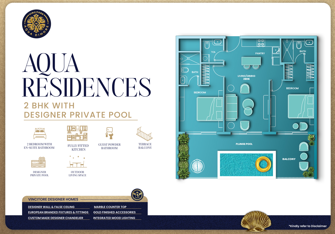 Vincitore Aqua Dimore floor plan 4