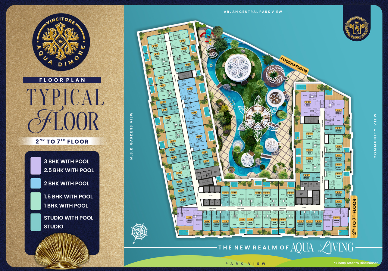 Vincitore Aqua Dimore floor plan 3