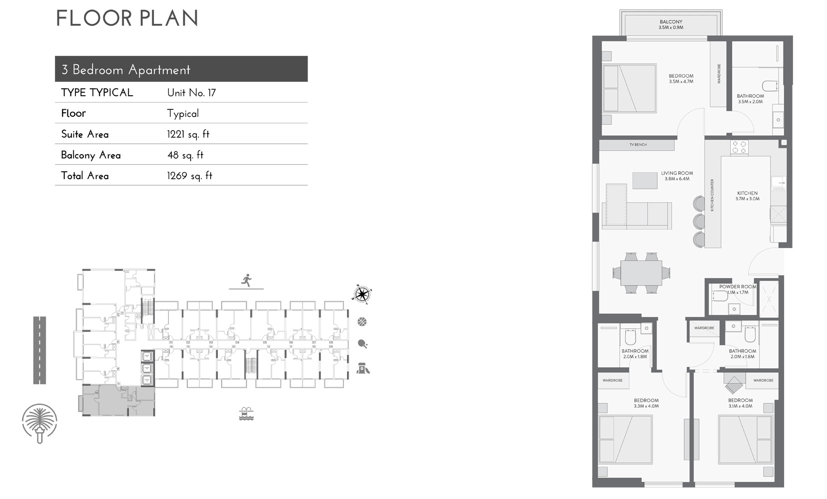 Equiti Gate floor plan 4