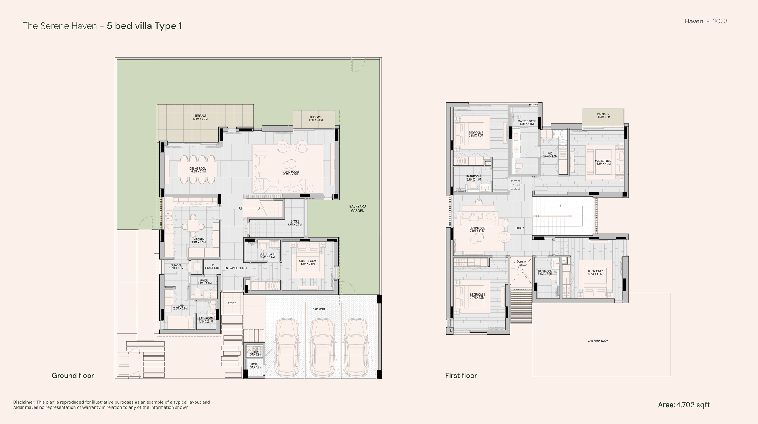 Haven by Aldar floor plan 5