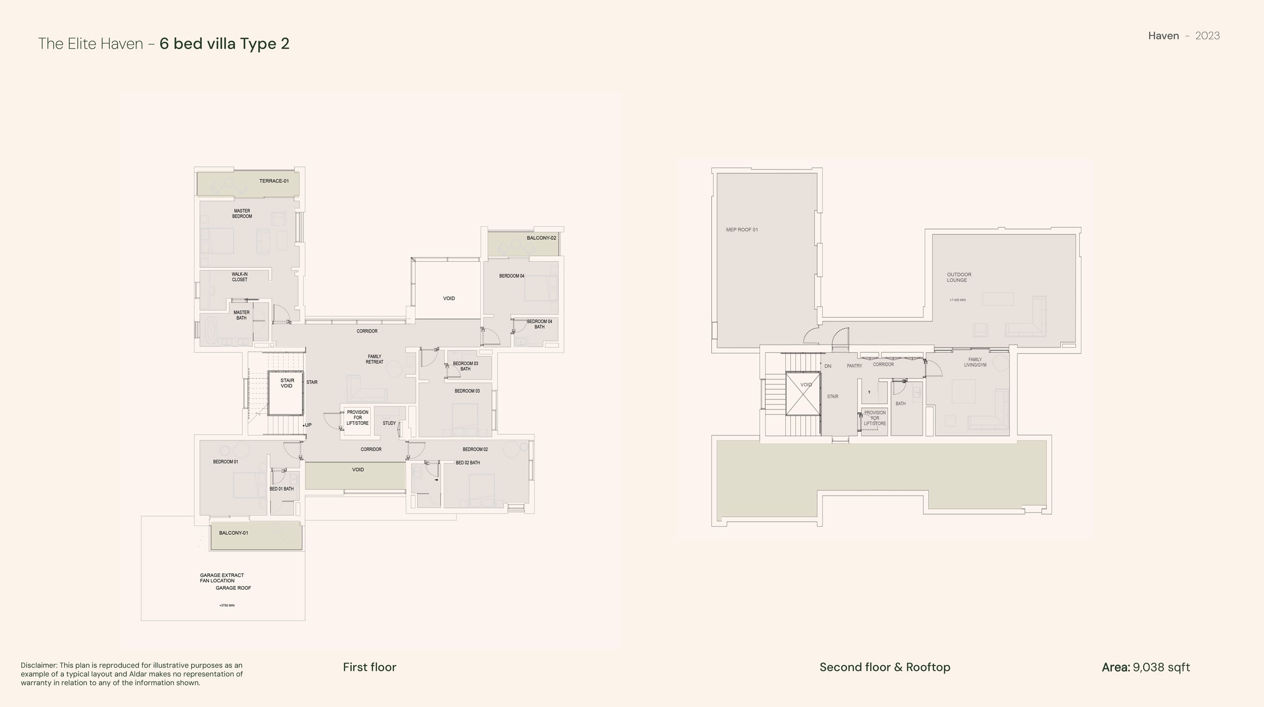 Haven by Aldar floor plan 6