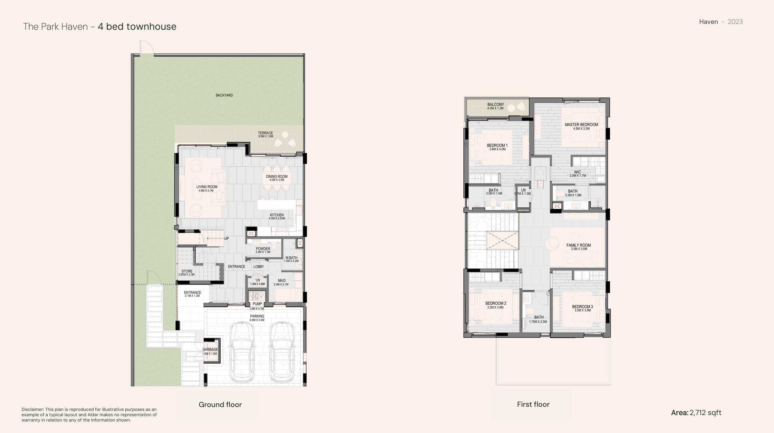 Haven by Aldar floor plan 3