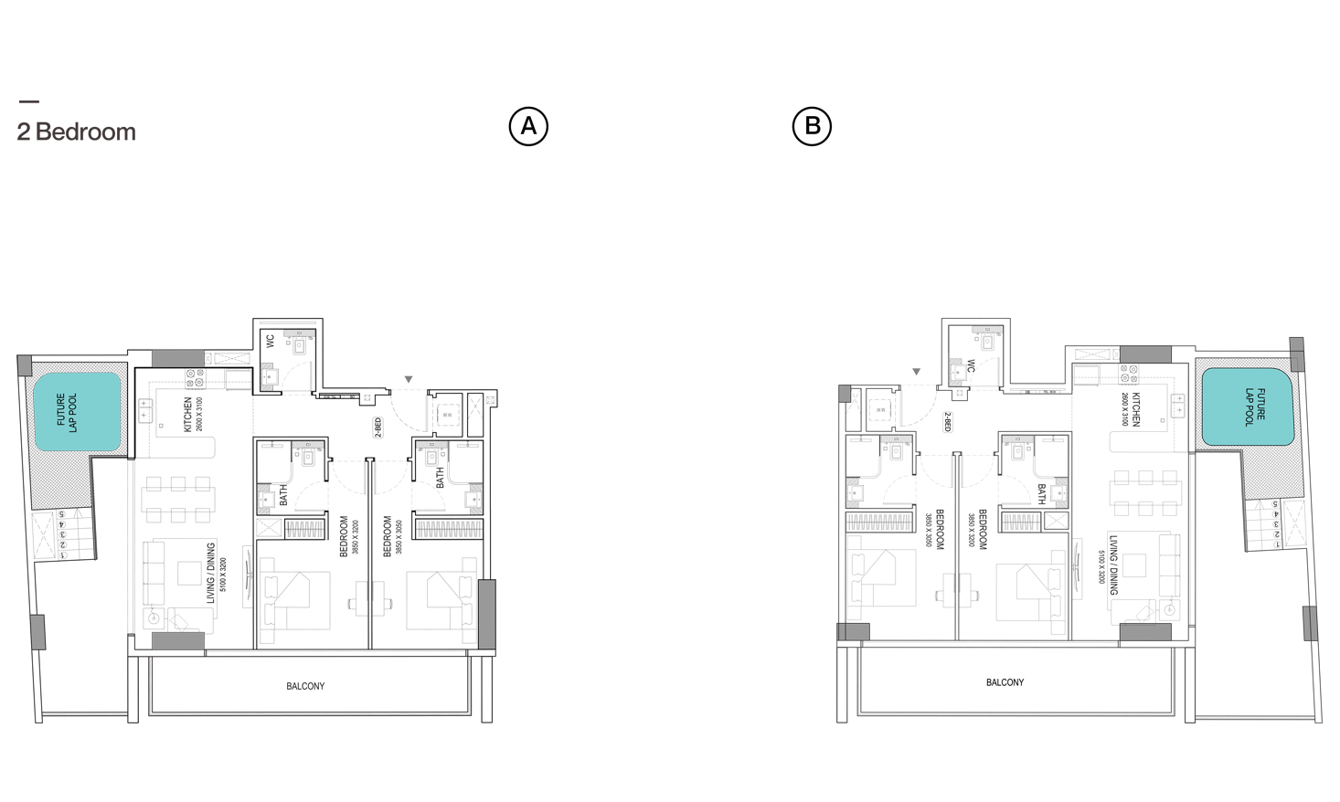 Binghatti Azure floor plan 4