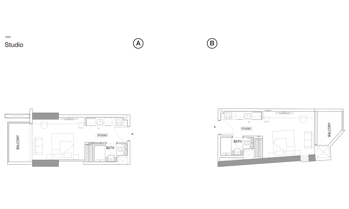 Binghatti Azure floor plan 1