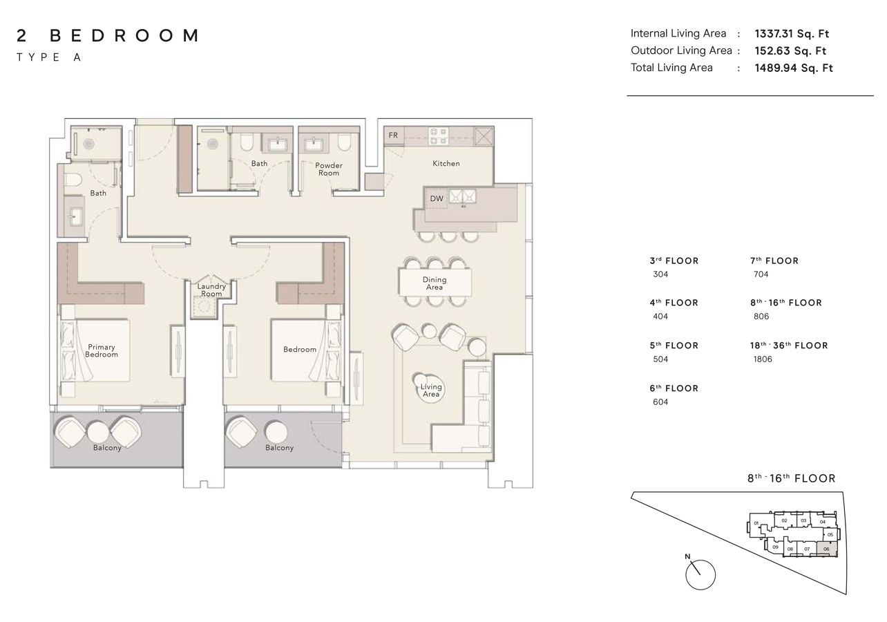 Ellington One River Point floor plan 4