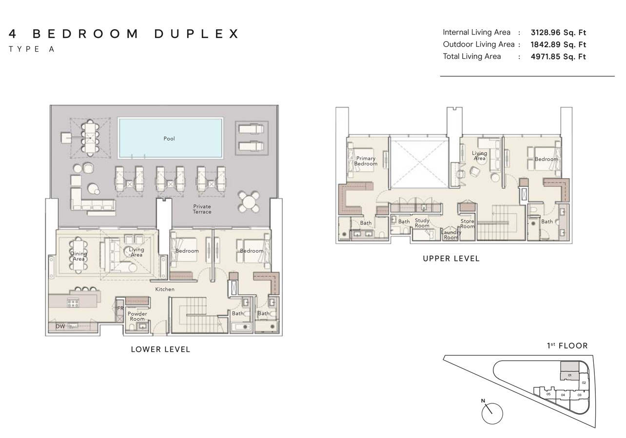 Ellington One River Point floor plan 8