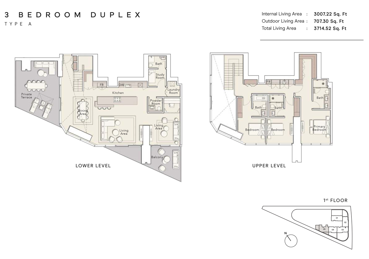 Ellington One River Point floor plan 6