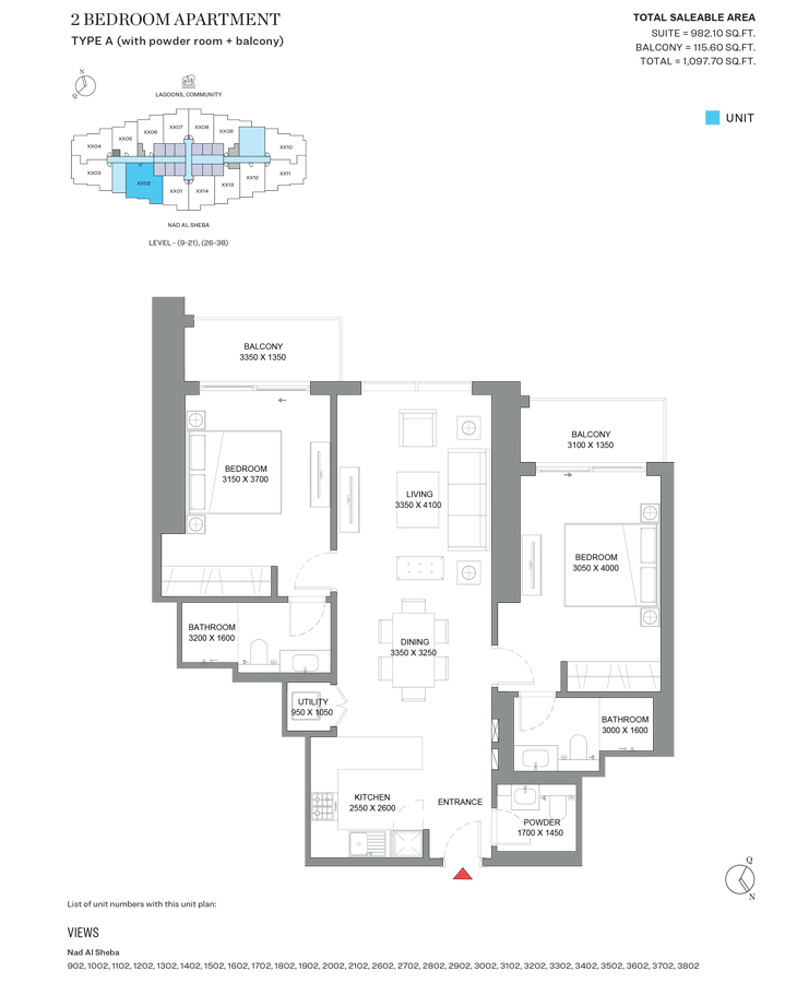 310 Riverside Crescent floor plan 2