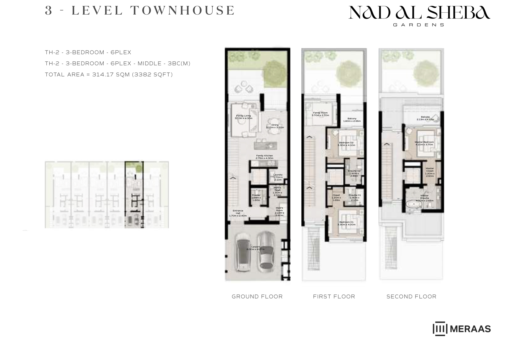 Nad Al Sheba Gardens Phase 4 floor plan 1