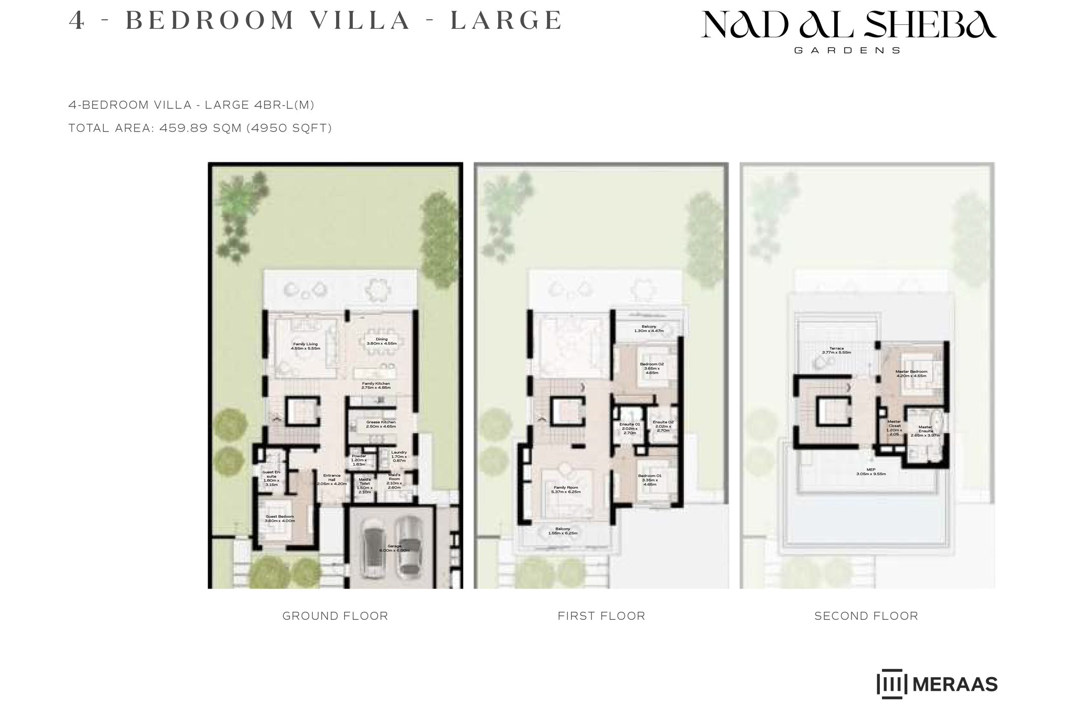 Nad Al Sheba Gardens Phase 4 floor plan 2