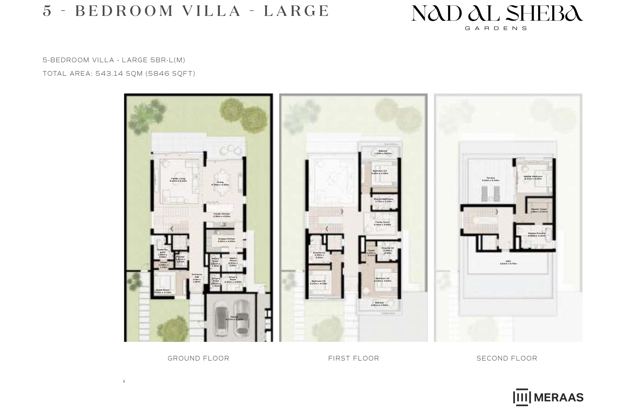 Nad Al Sheba Gardens Phase 4 floor plan 3