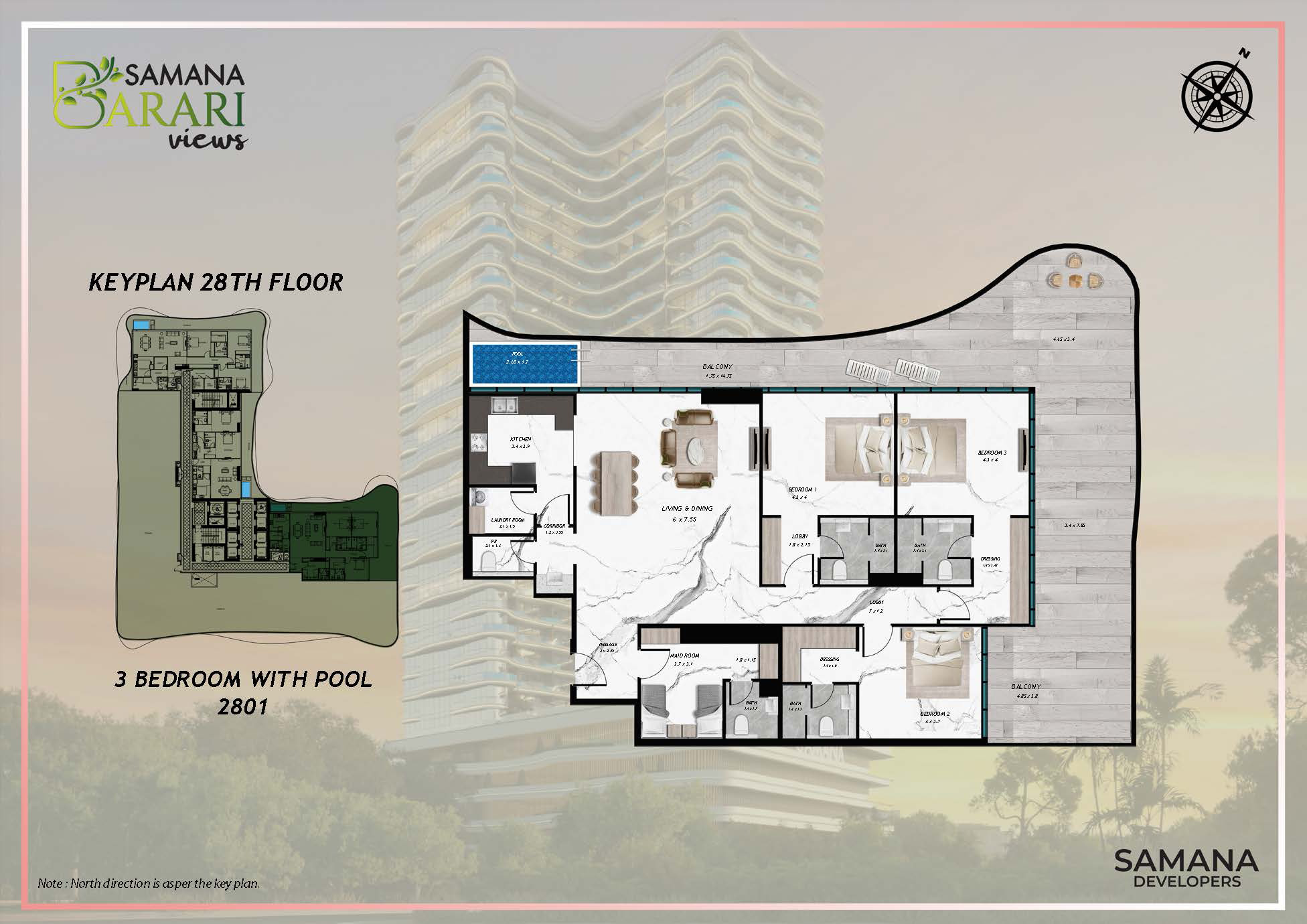 Samana Barari Views floor plan 4