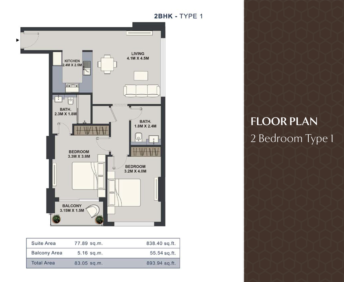 Maison Elysee floor plan 3