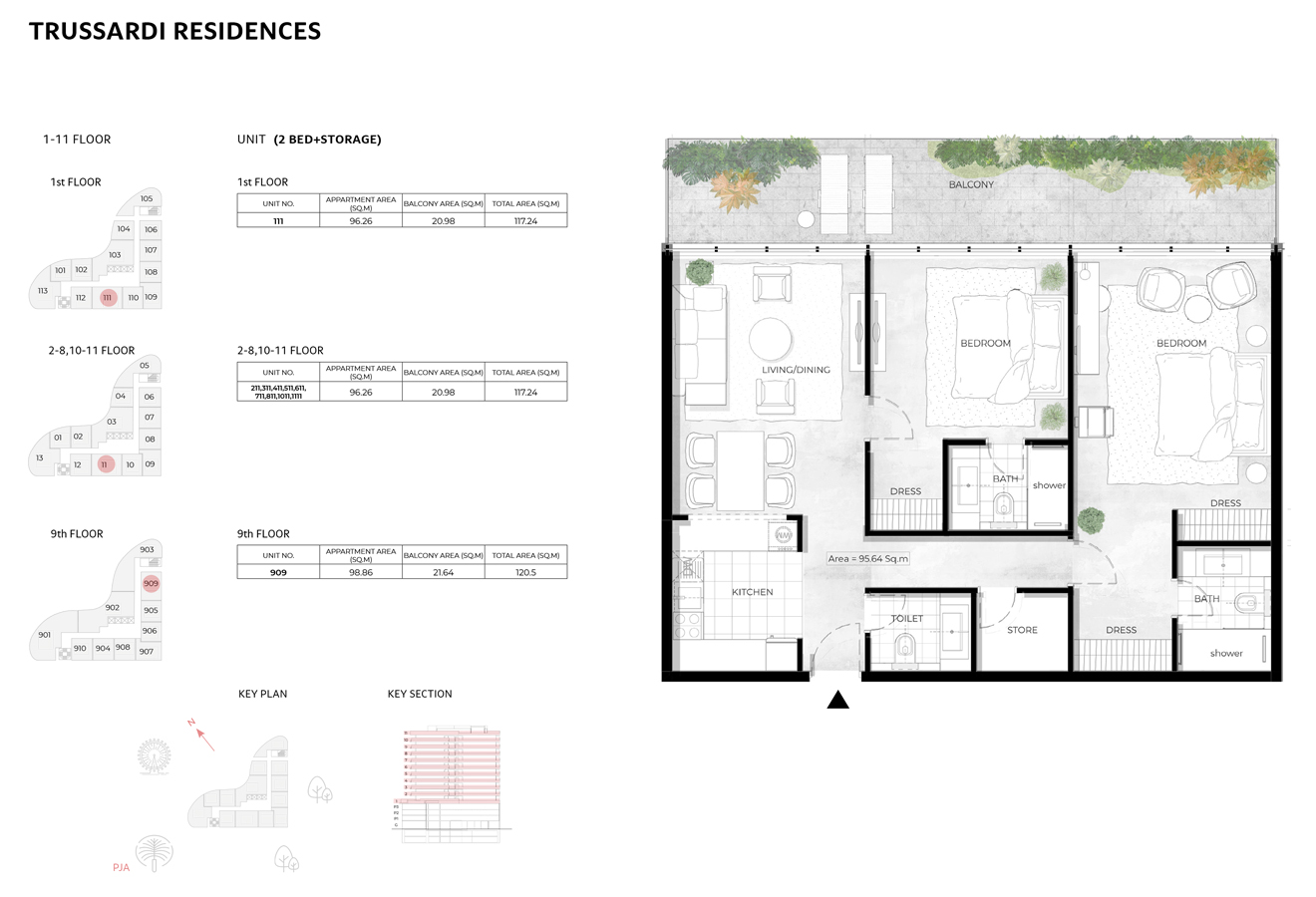 Trussardi Residences floor plan 2