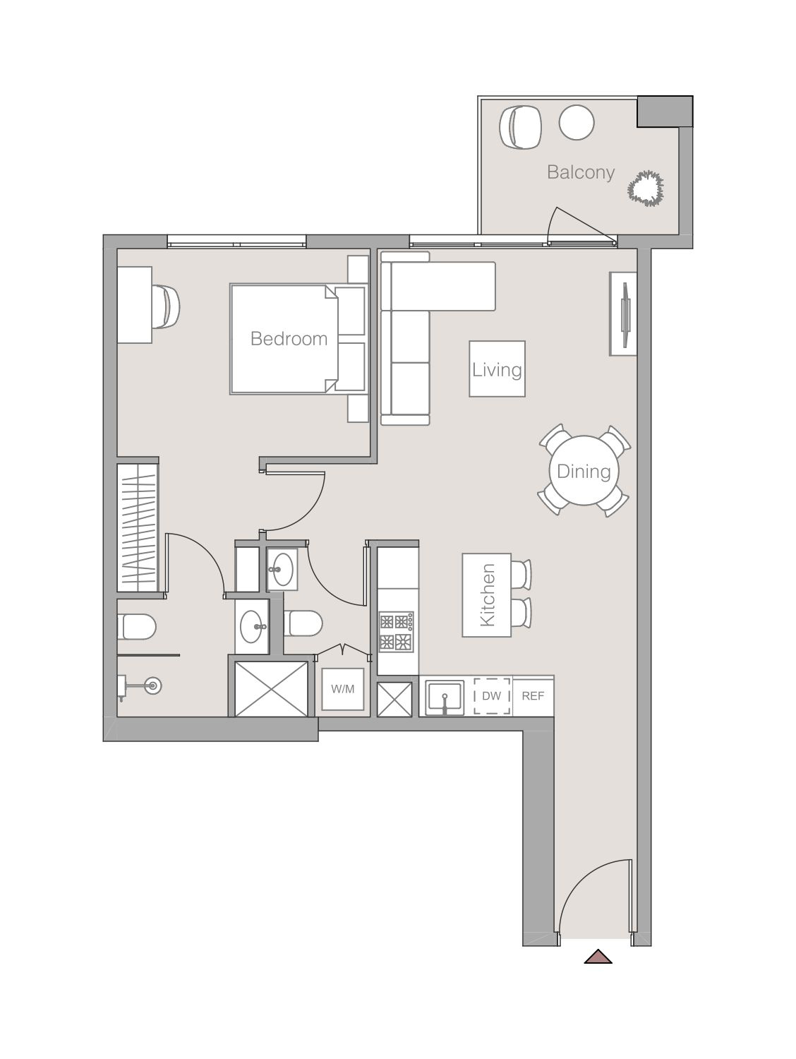 V1ter Residence at JVC floor plan 2