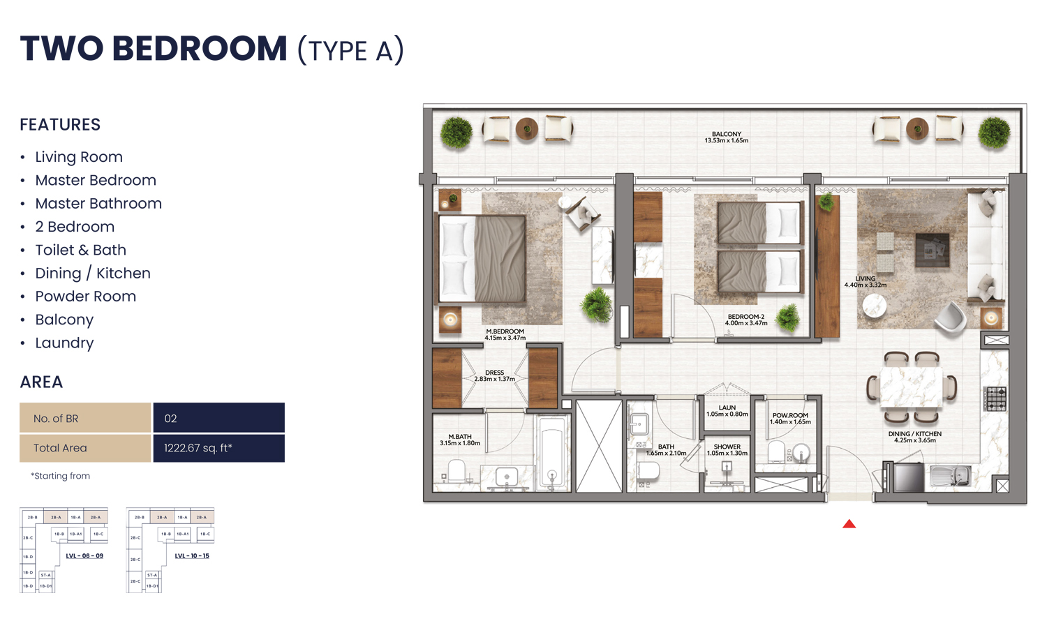 Mallside Residence floor plan 4