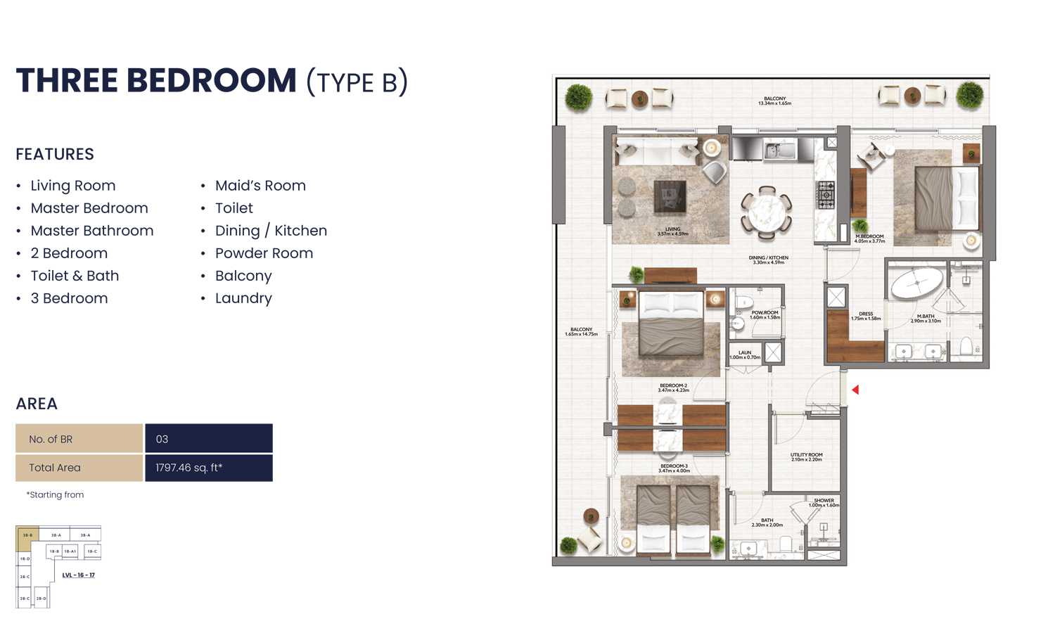 Mallside Residence floor plan 5