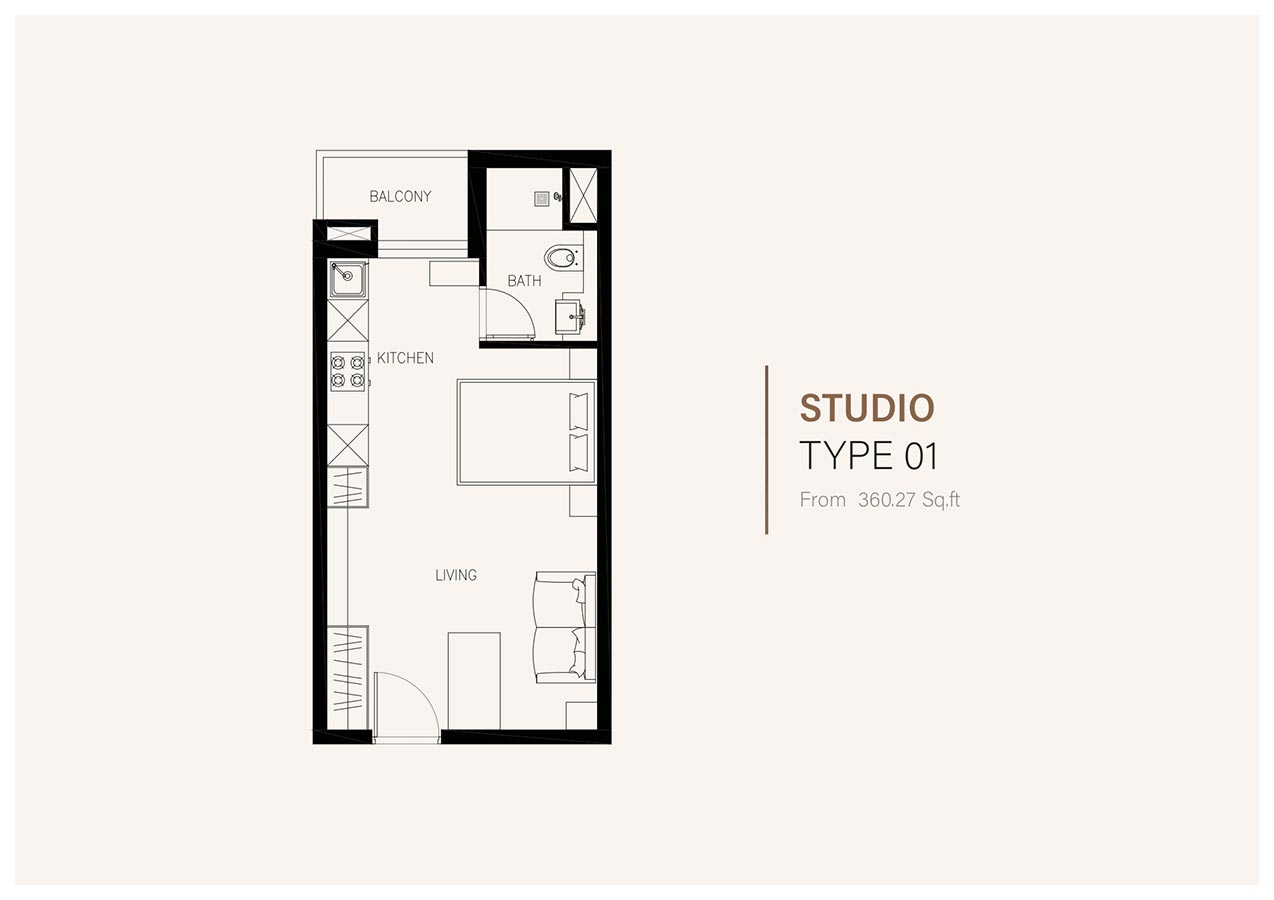 Albero by ORO24 floor plan 1