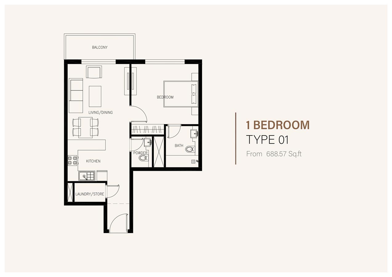 Albero by ORO24 floor plan 2