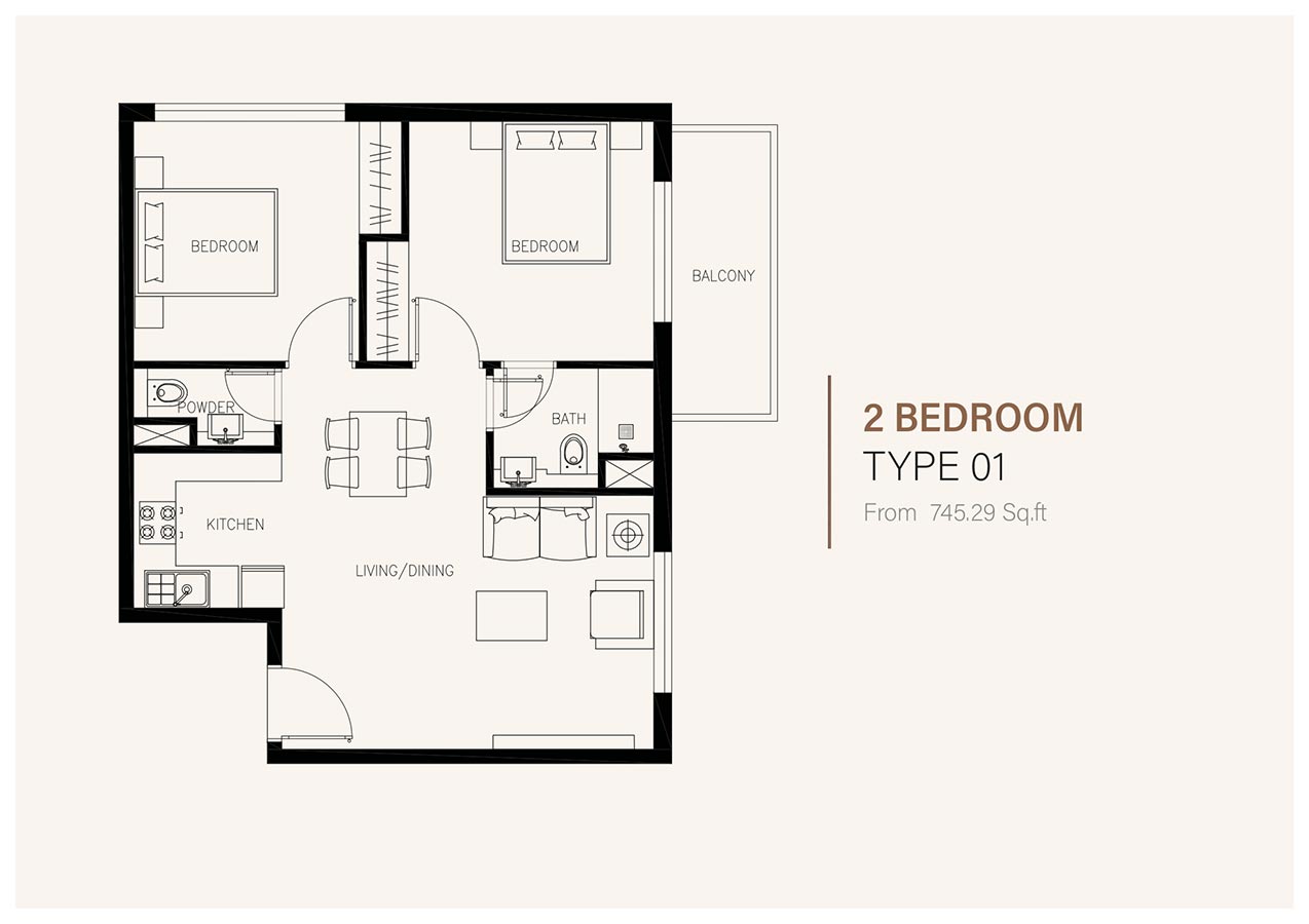 Albero by ORO24 floor plan 4