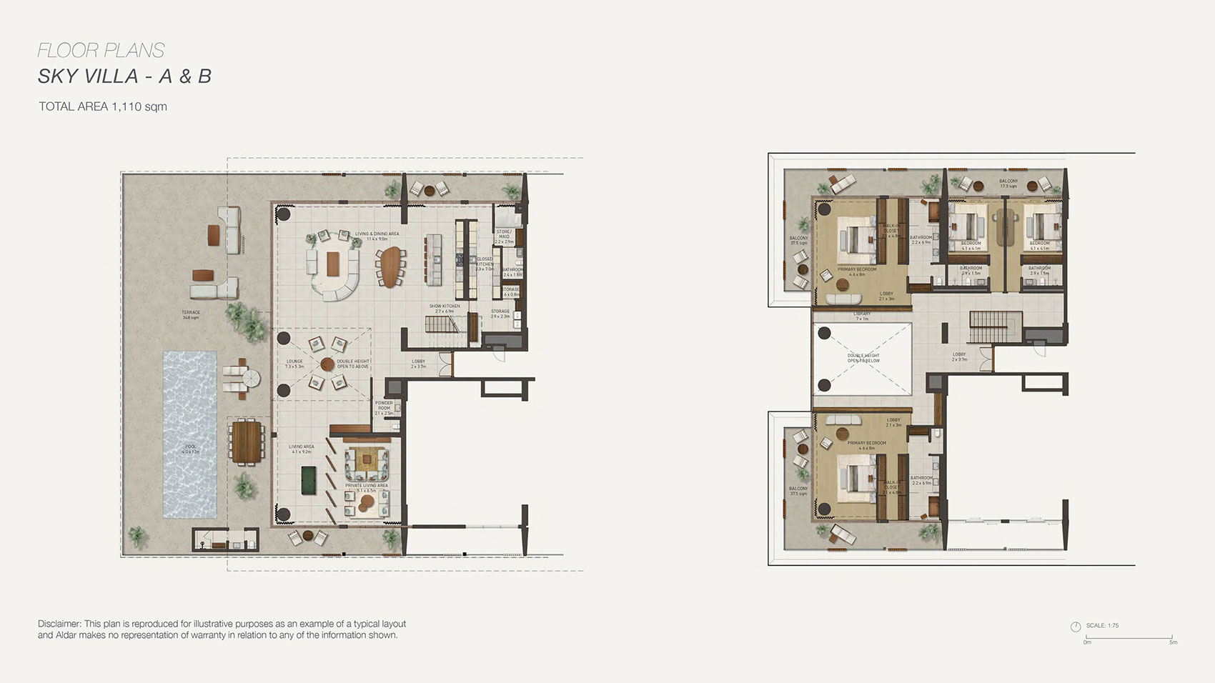 Aldar Nobu Residences floor plan 7