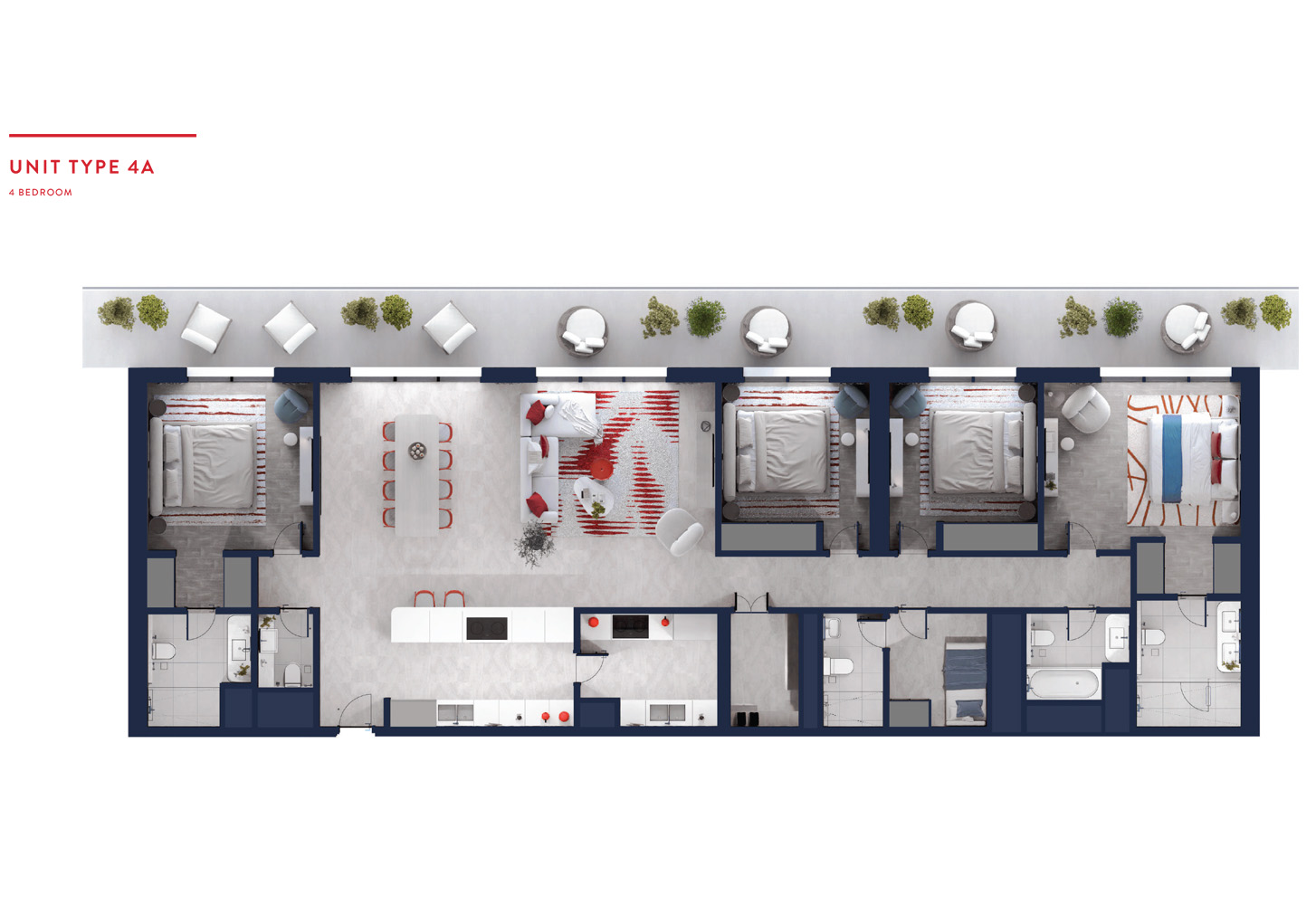 Rosso Bay Residences floor plan 4