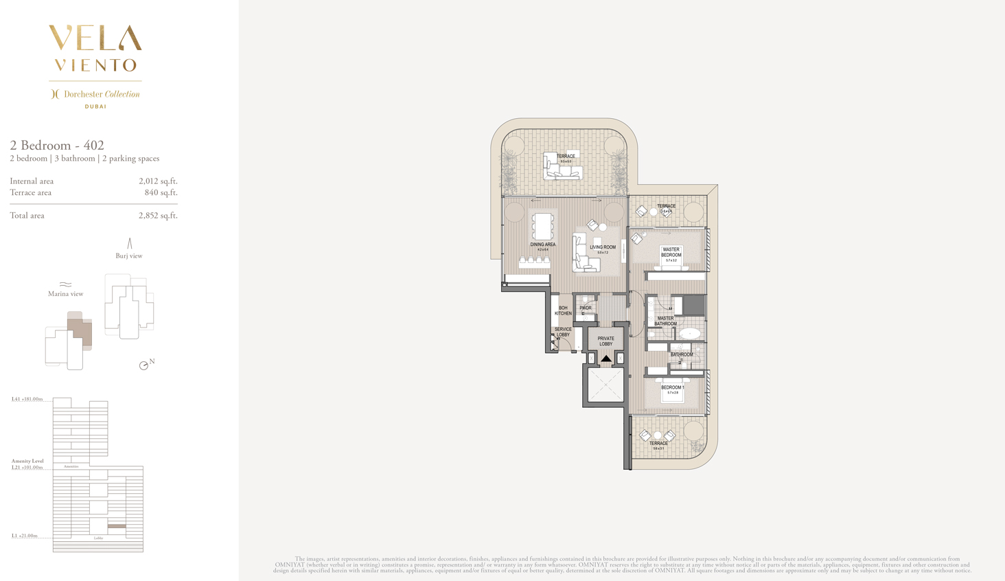 Omniyat Vela Viento floor plan 1