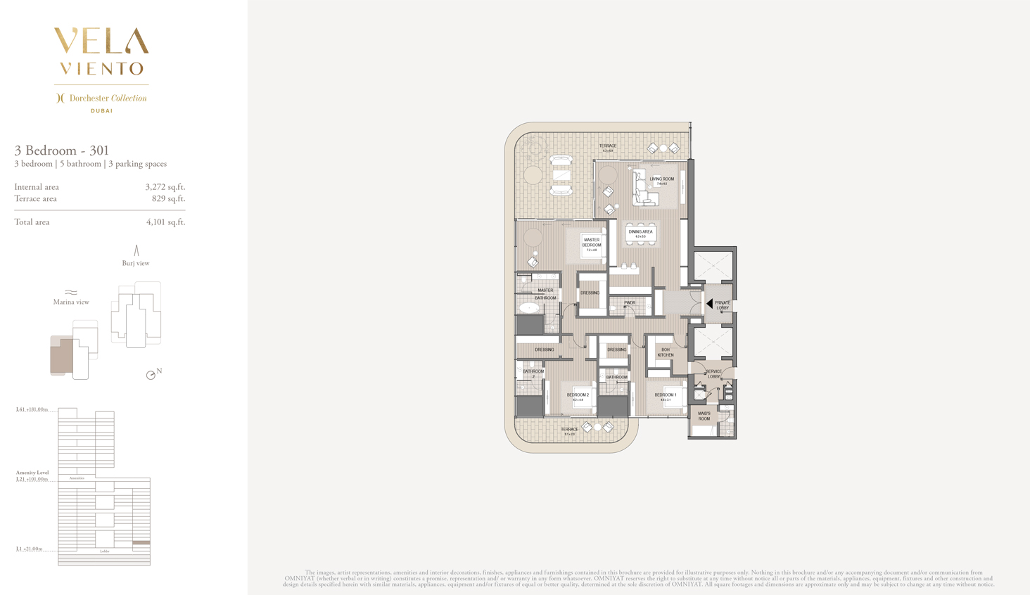 Omniyat Vela Viento floor plan 2