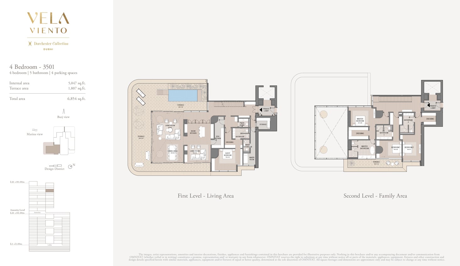 Omniyat Vela Viento floor plan 3