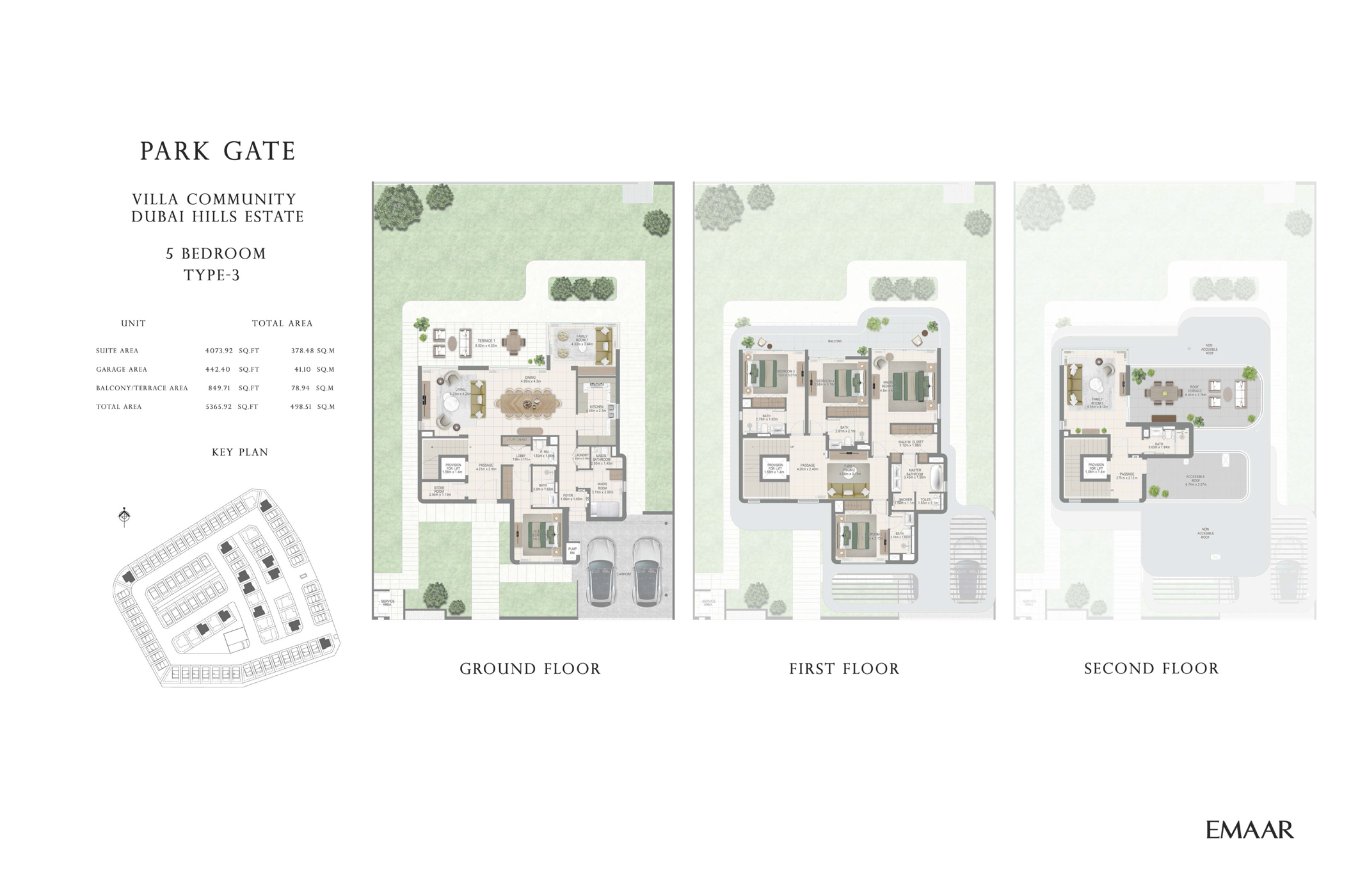Park Gate at Dubai Hills Estate floor plan 2