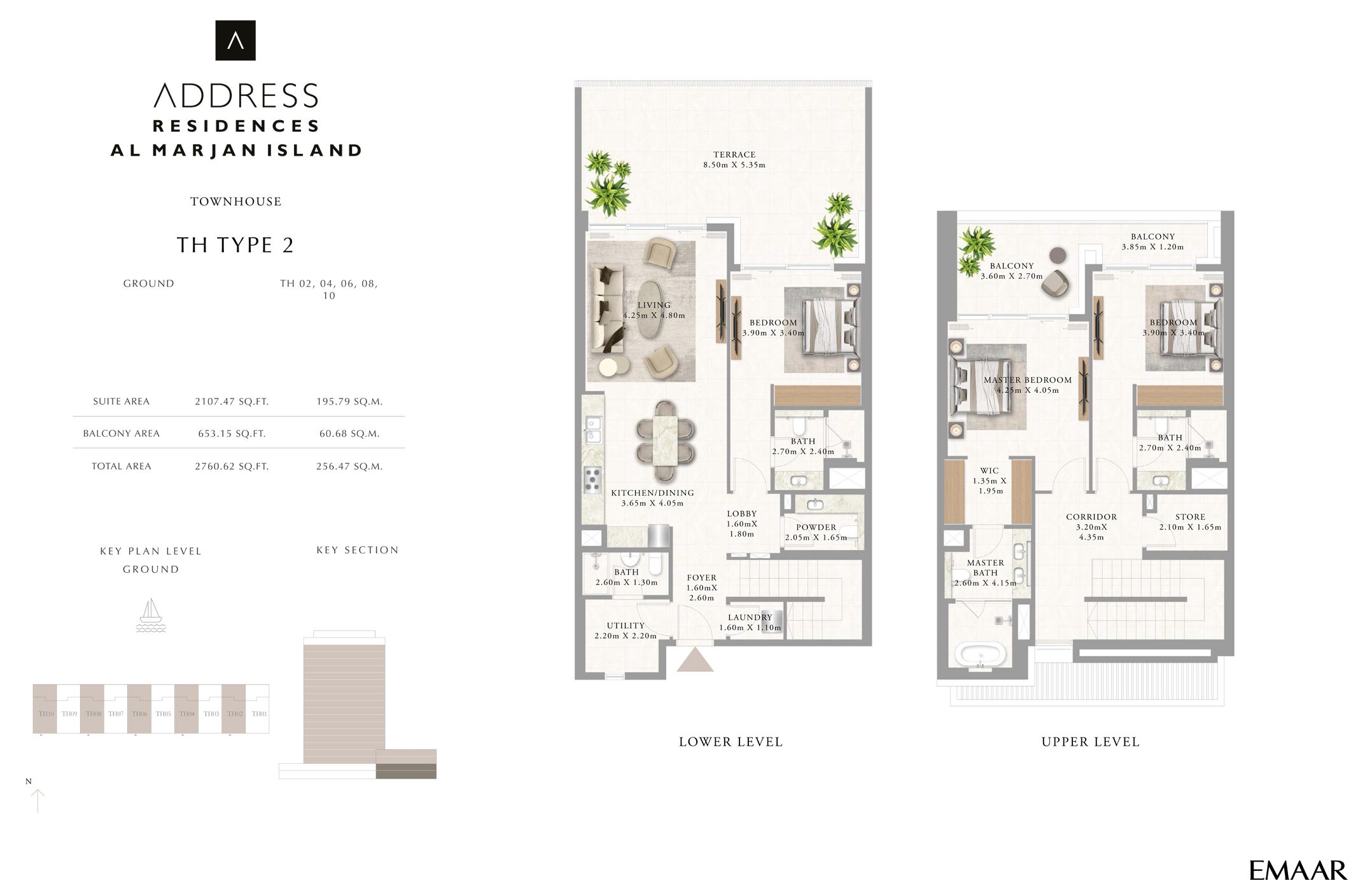 Address Residences at Al Marjan floor plan 5