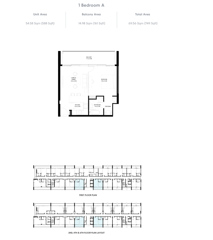 Arada IL Teatro Residences I floor plan 1