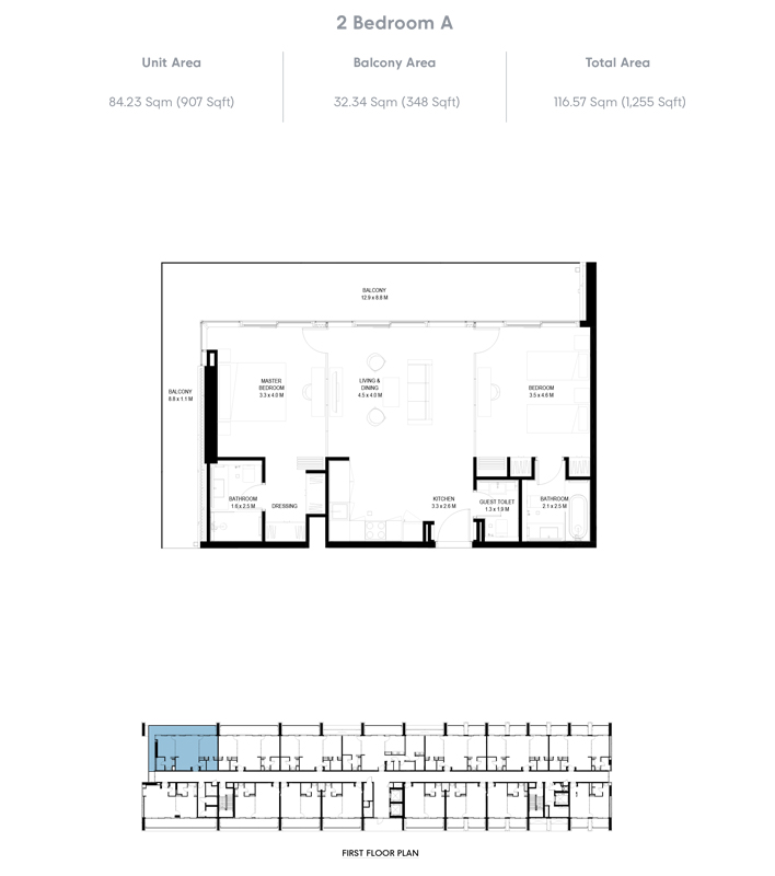 Arada IL Teatro Residences I floor plan 2