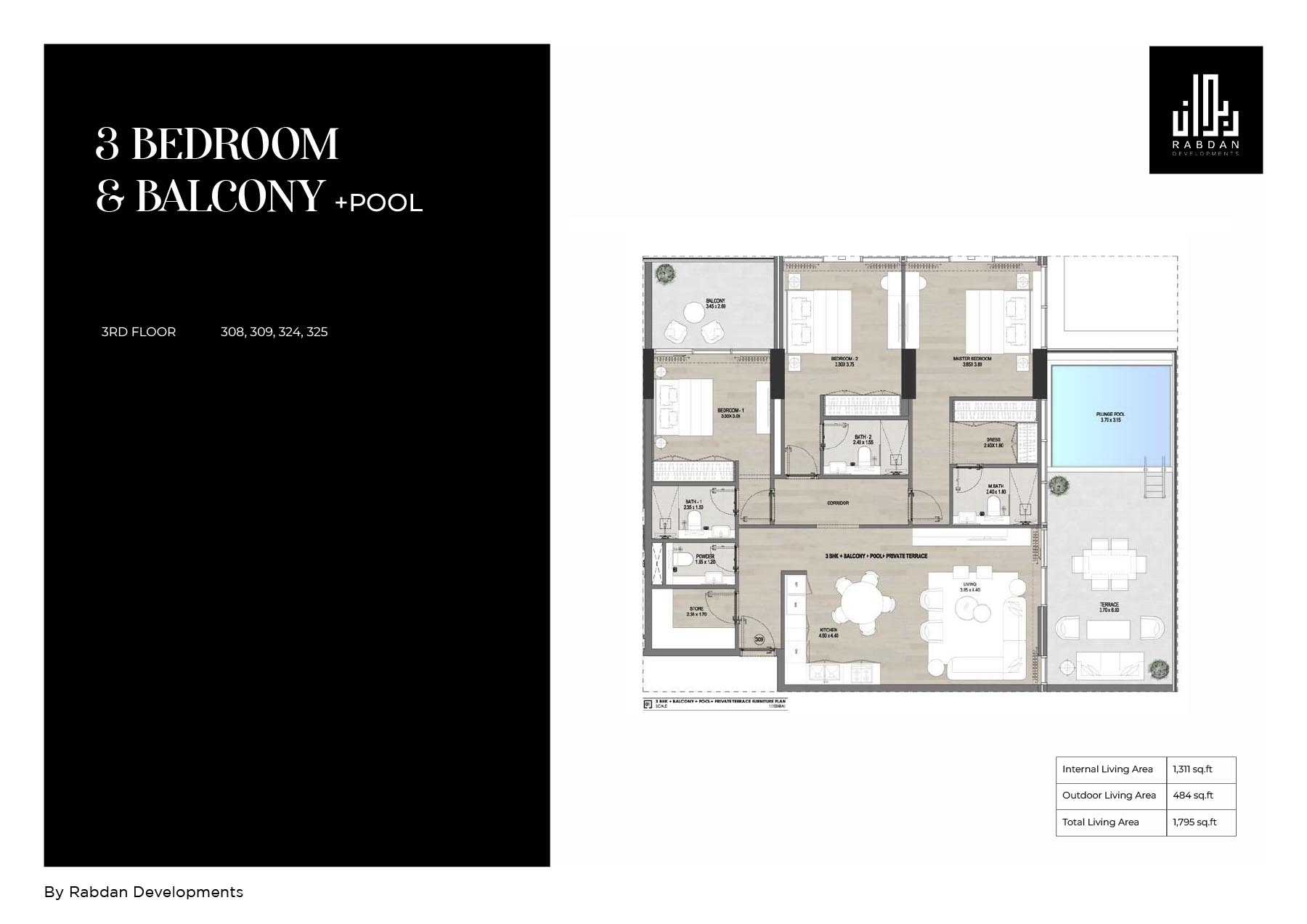 NAS 3 at Arjan floor plan 6