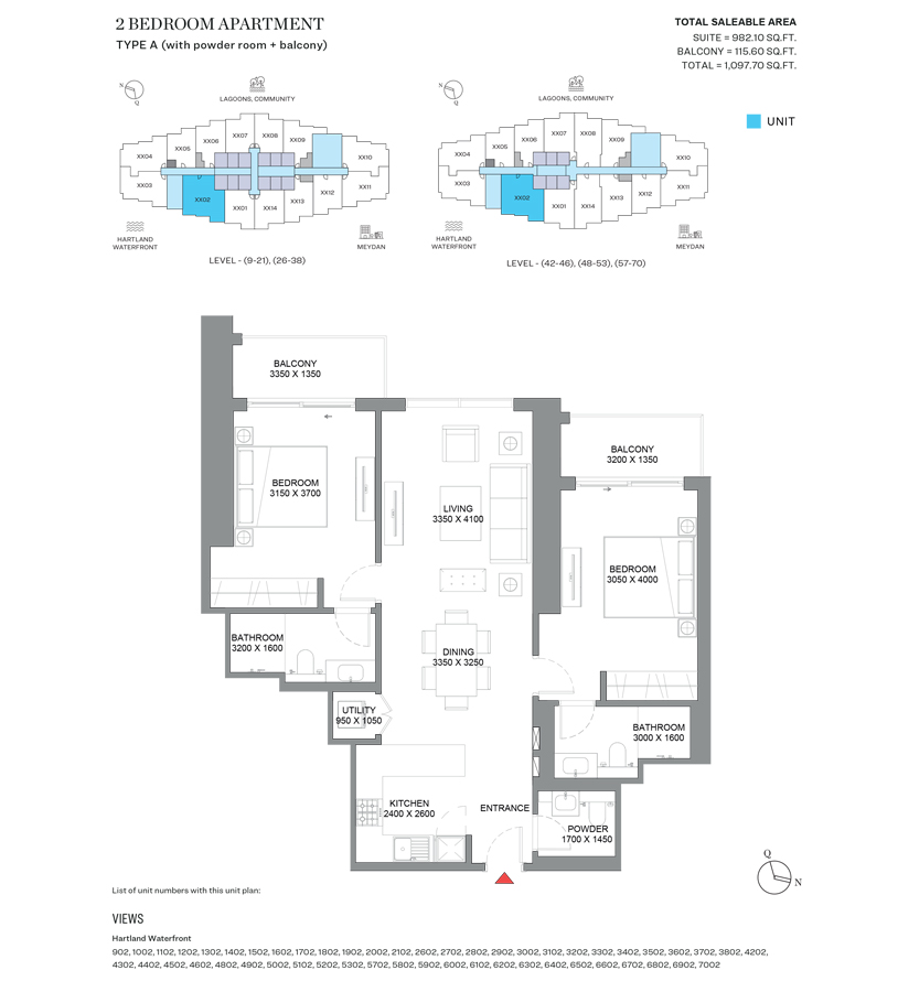 360 Riverside Crescent floor plan 2