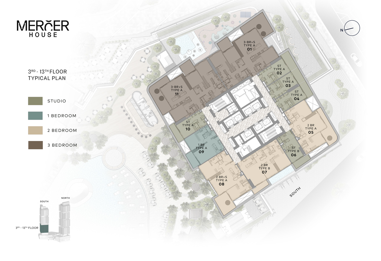 Ellington Mercer House floor plan 3
