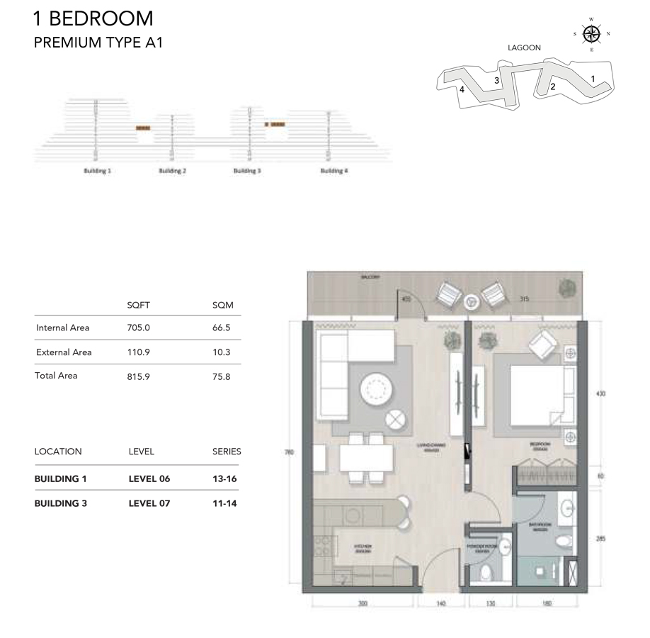Quattro Del Mar at Hayat Island floor plan 2