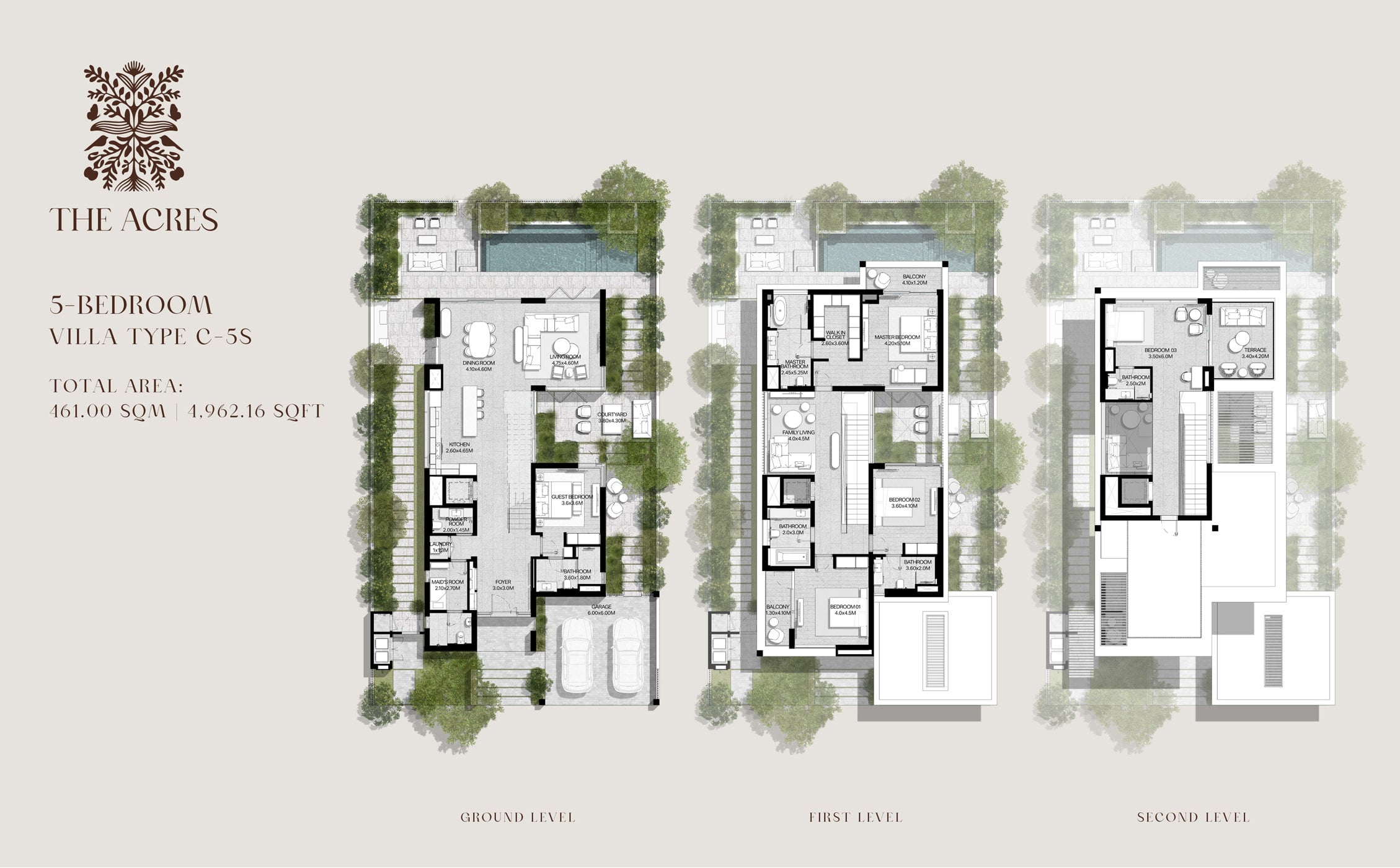 Meraas The Acres floor plan 3