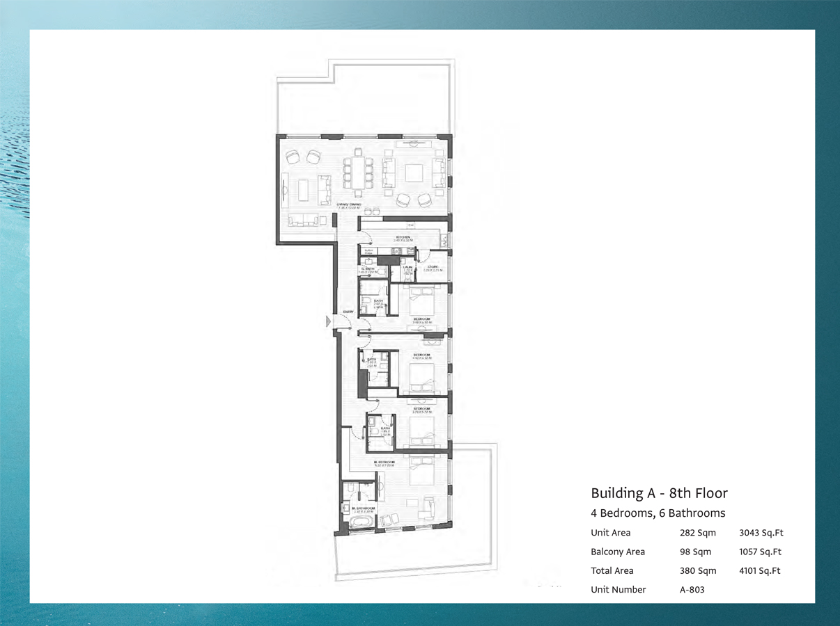 One Reem Island floor plan 3