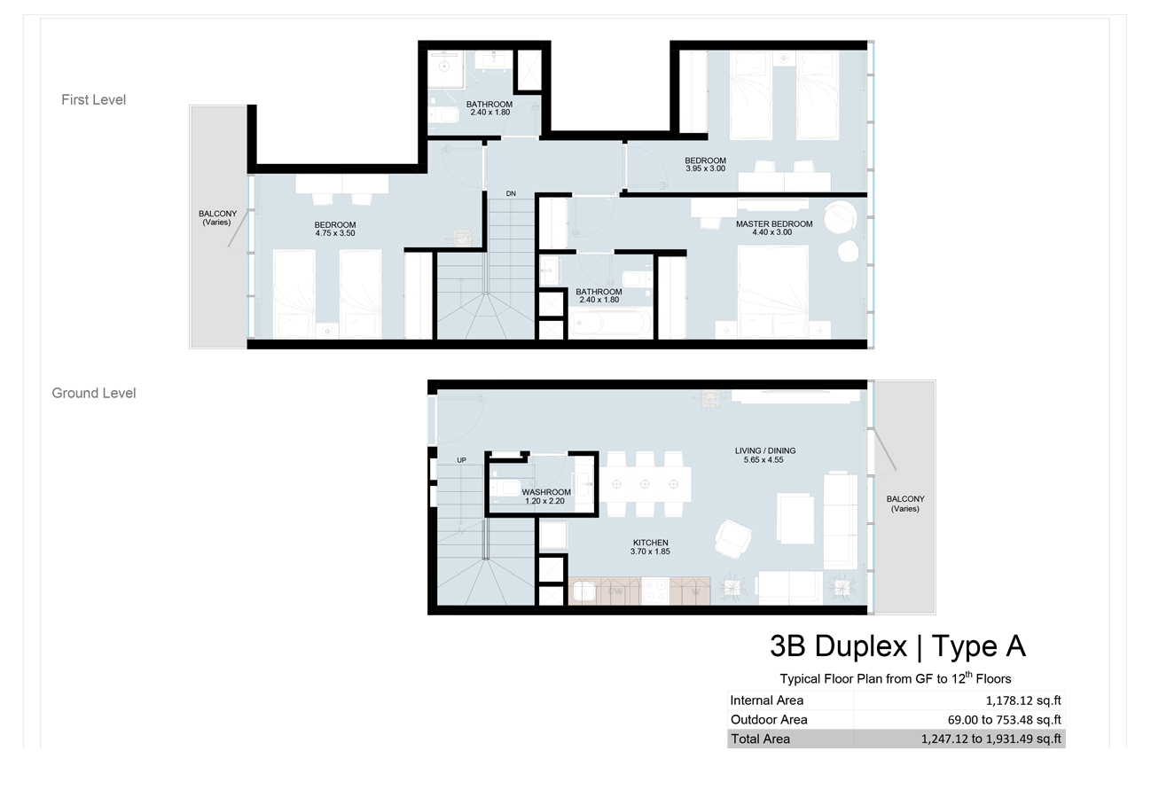 Perla Prime floor plan 3
