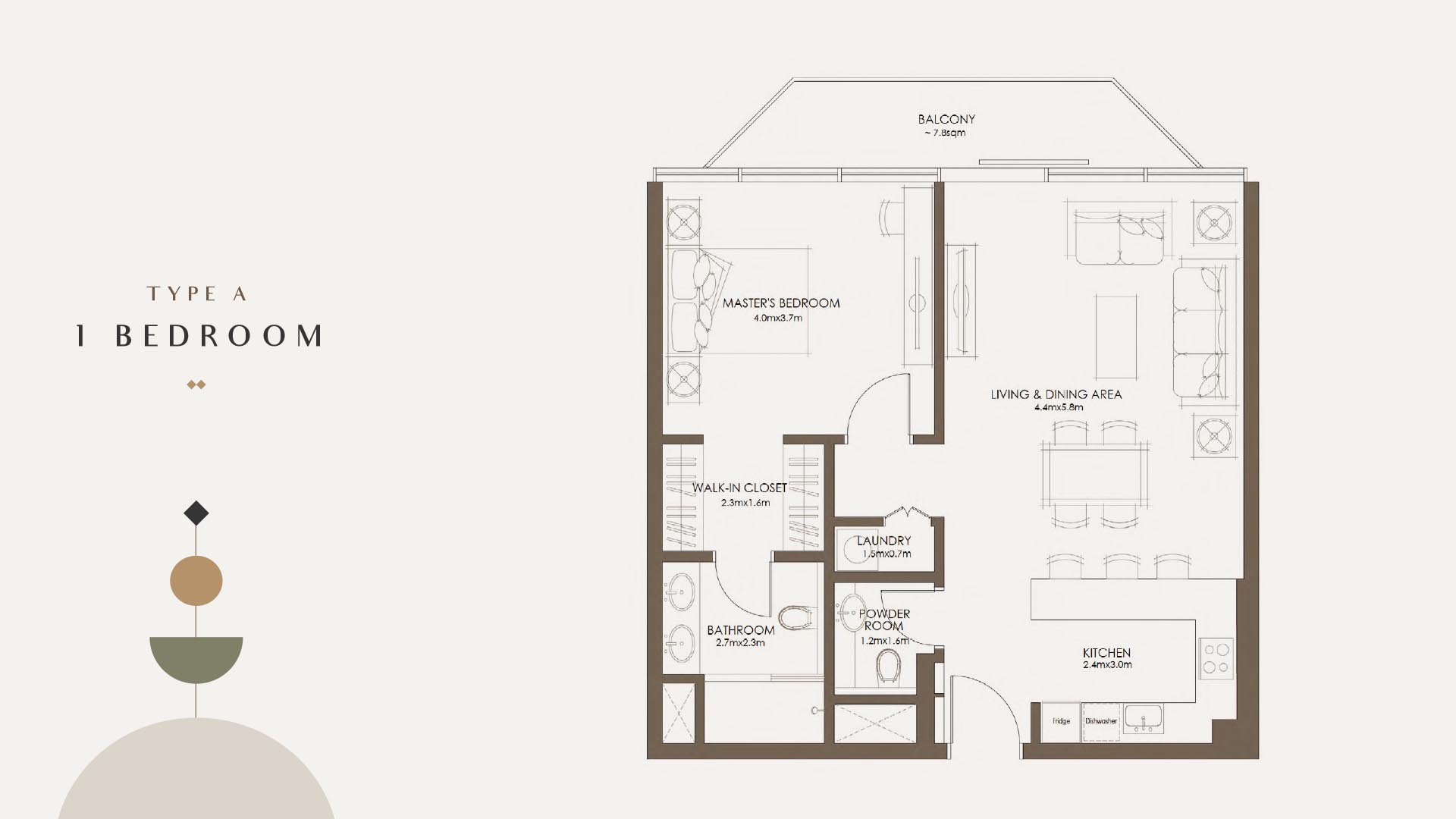 The Source at Saadiyat Island floor plan 1