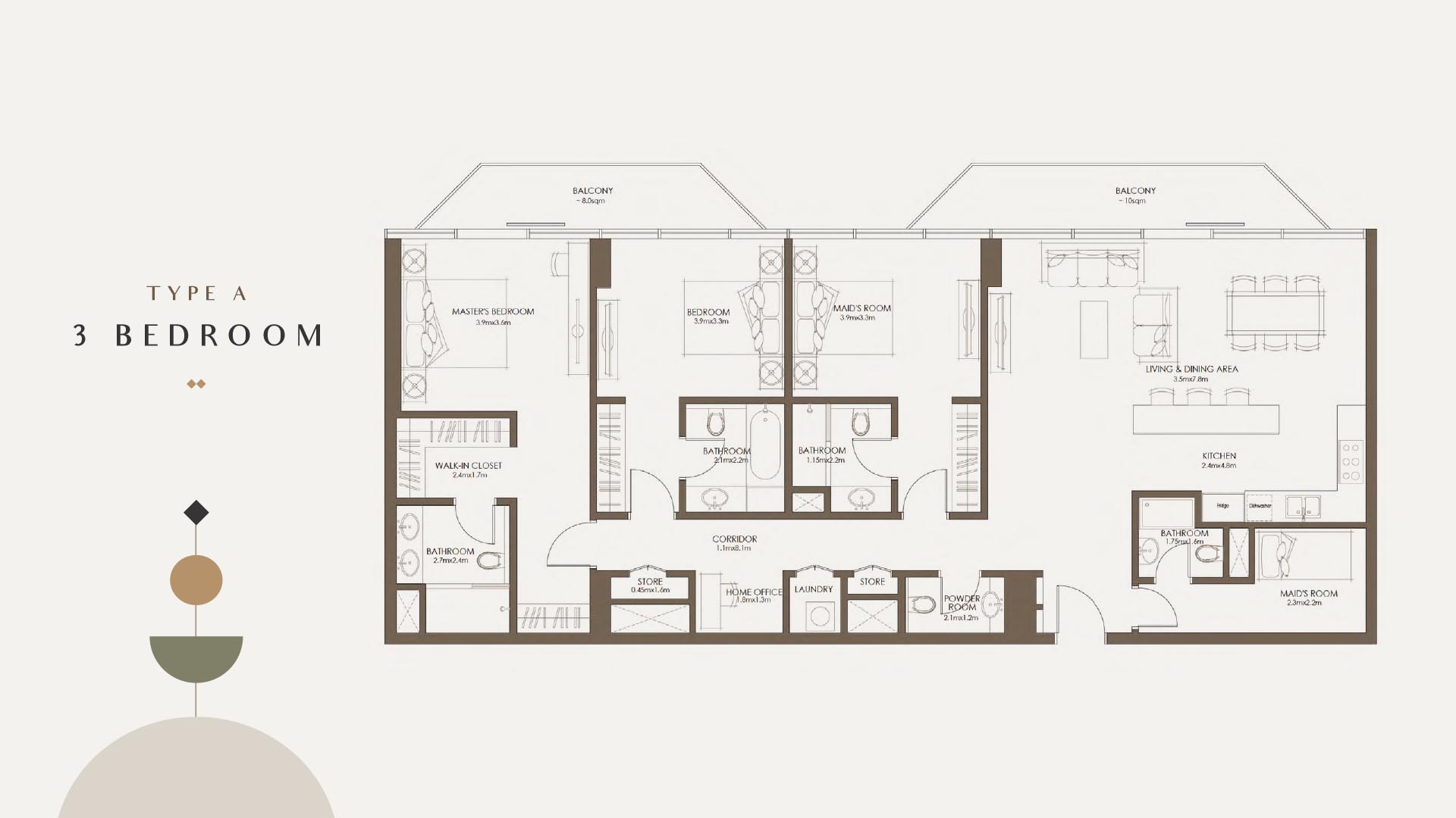 The Source at Saadiyat Island floor plan 4