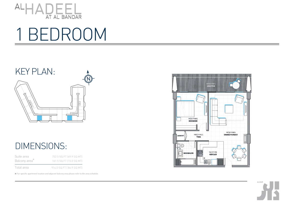 Aldar Al Hadeel floor plan 2