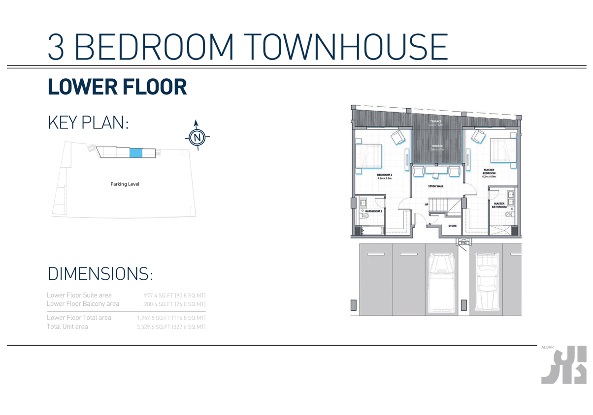 Aldar Al Hadeel floor plan 5