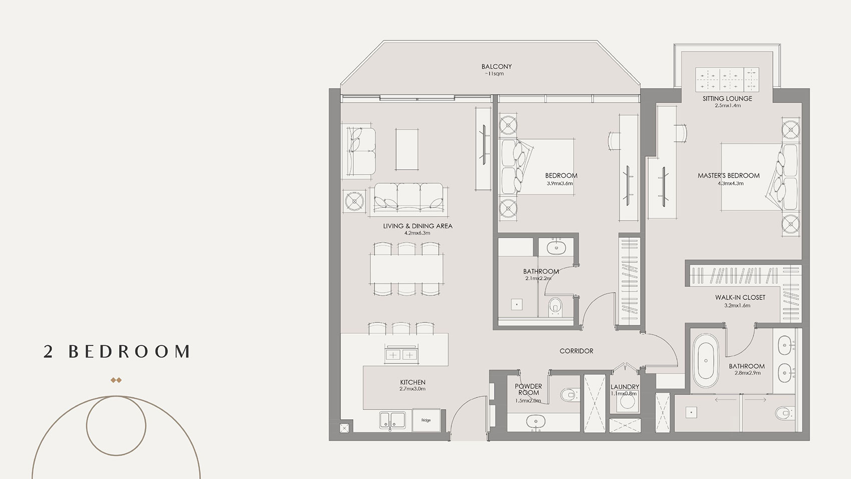 The Source 2 at Saadiyat Island floor plan 3