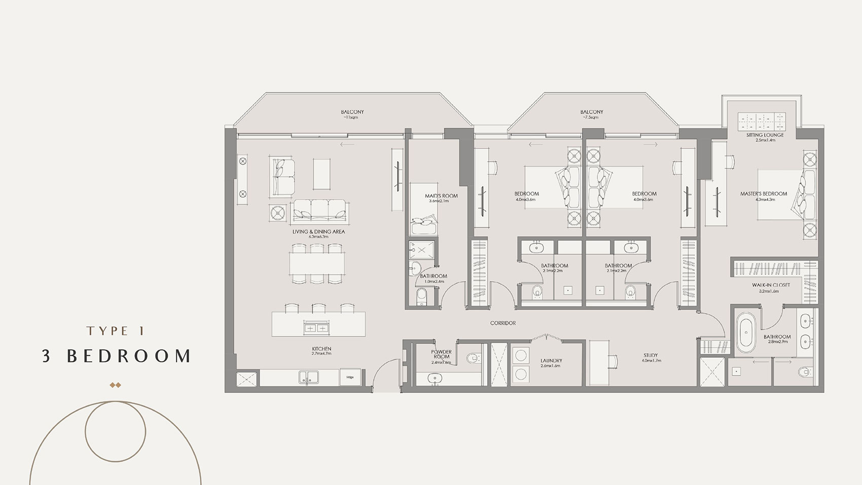 The Source 2 at Saadiyat Island floor plan 4