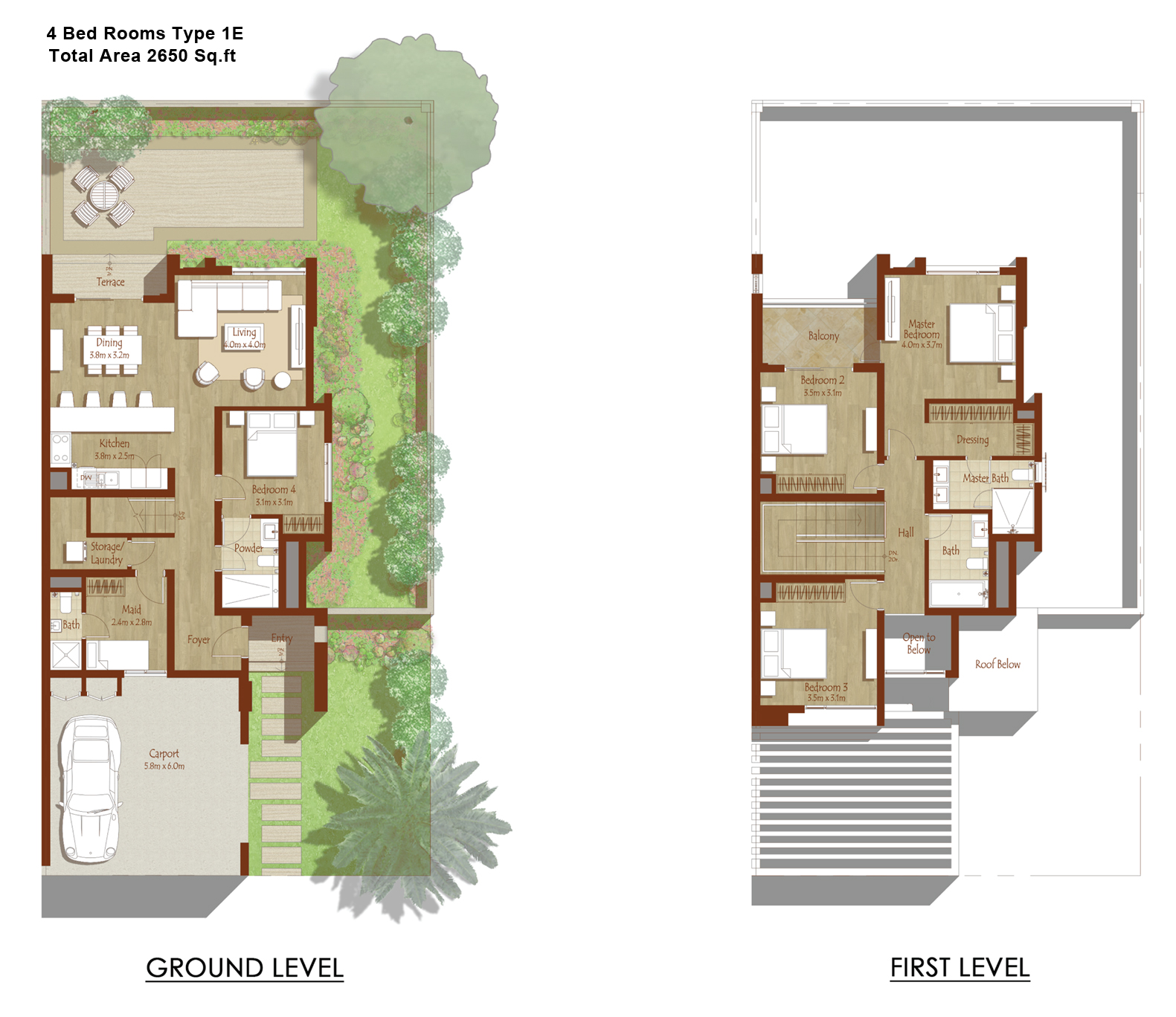 Arabian Ranches floor plan 3