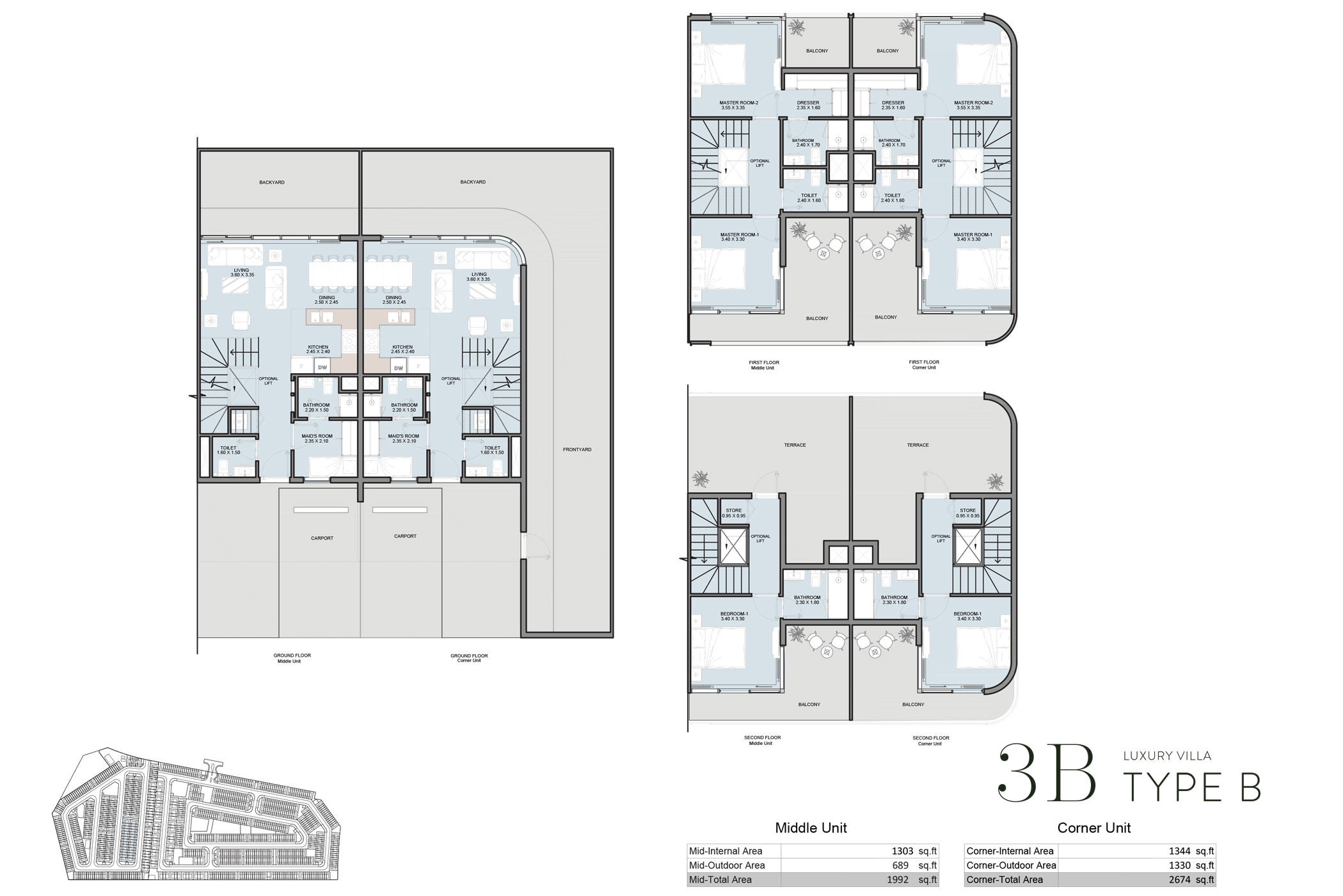 Taormina Village floor plan 2