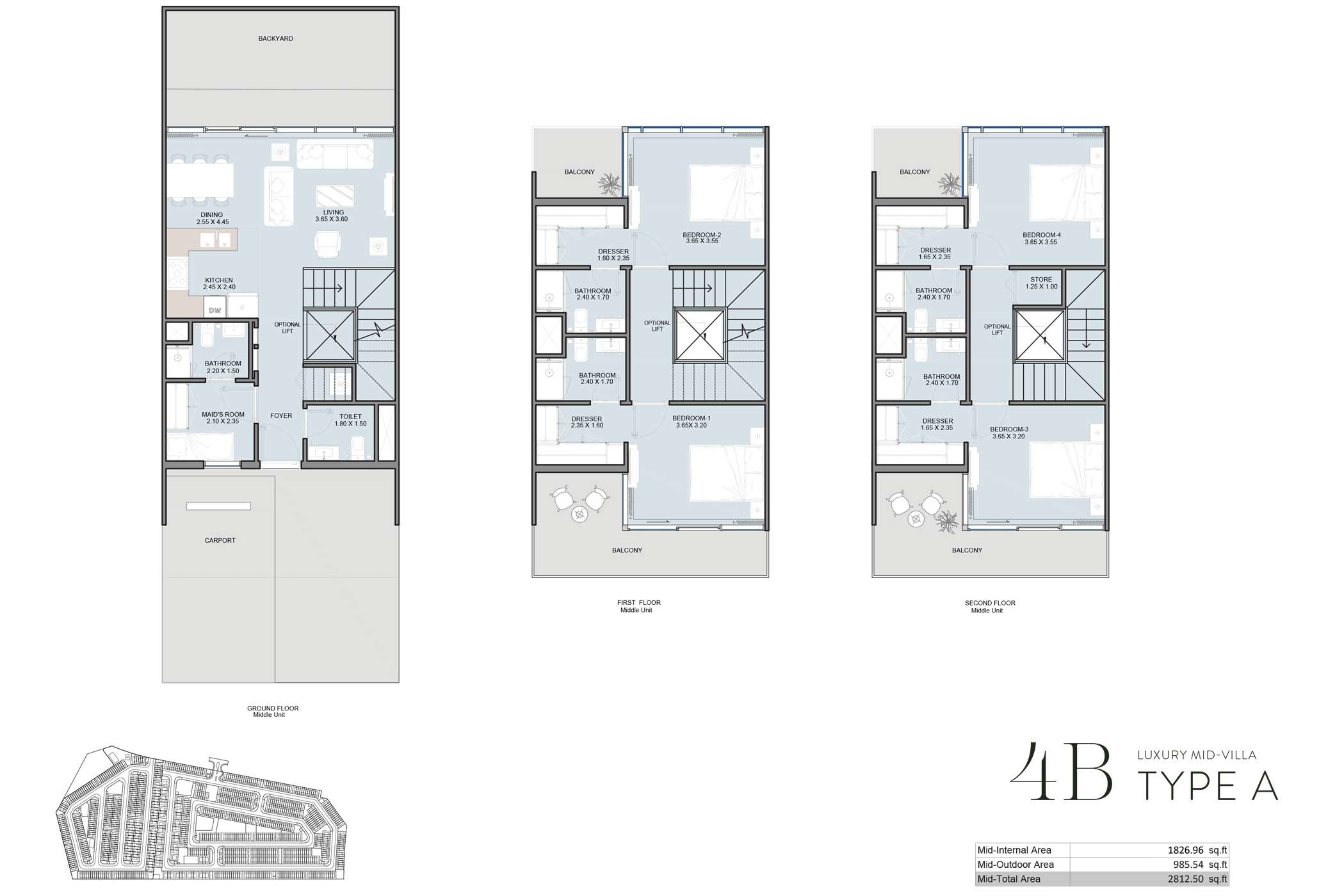 Taormina Village floor plan 4