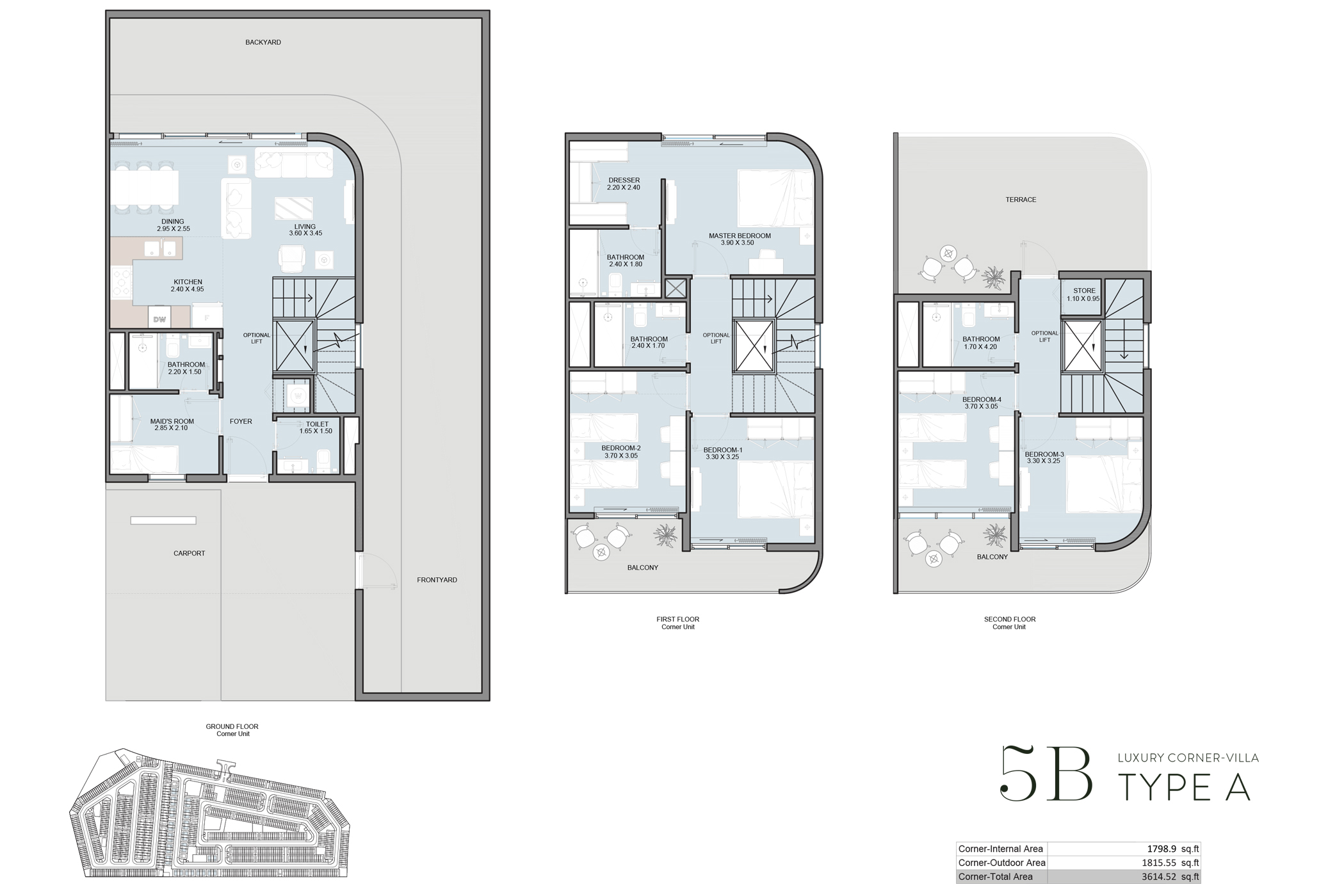 Taormina Village floor plan 5